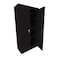 Steel Cabinets Usa Storage Cabinet, 78 in H, 36 in W, Black, 4 Shelves UA-362478-B - alternate 1
